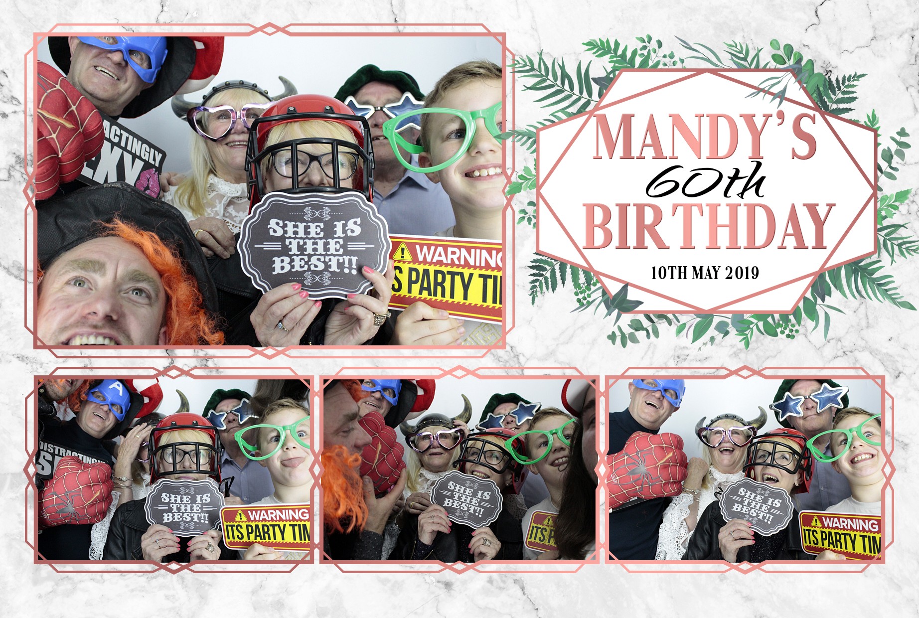 Mandy's 60th  Birthday Party | View more photos from the event at gallery.myphotoboothexperience.co.uk/u/MyPhotoBoothExperienceLtd/Mandys-60th-Birthday-Party